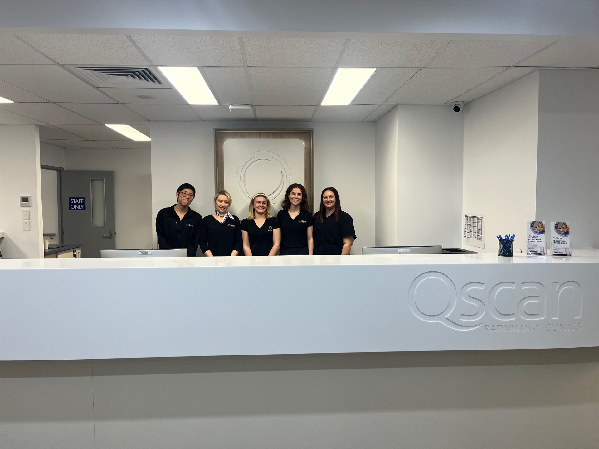 Team on opening day at Qscan North West Private Hospital